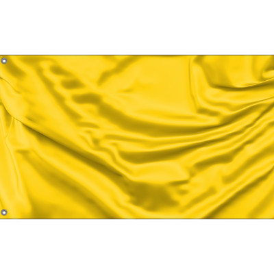 Gelbe Flagge einzigartiges Design, 3 x 5 Fuß / 90 x 150 cm, hergestellt in der EU