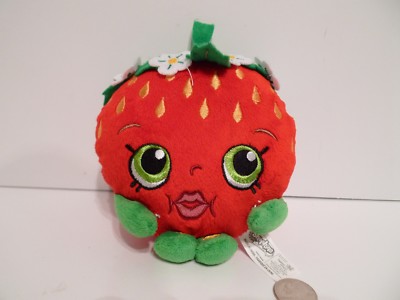 6'' Plush STRAWBERRY Shopkin Stuffed Animal Toy !!! by Imports Dragon 