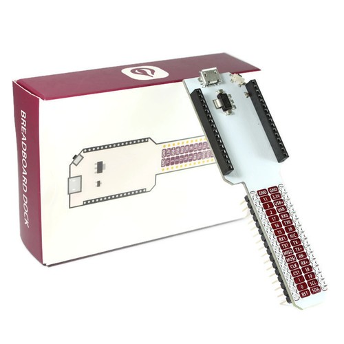 Breadboard Dock für Onion Omega2, Omega2+ / Omega2 Plus, Steckbrett - 第 1/2 張圖片