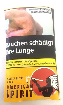 20x American Spirit Master Blend Gold 30g Feinschnitt Drehtabak 1000g=233,33Euro