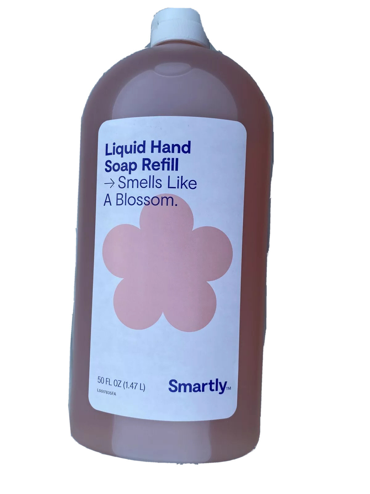 Smartly Liquid Hand Soap Refill 50oz Smells Like Blossom Scent Large