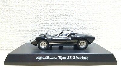 1/64 Kyosho Alfa Romeo TIPO 33 STRADALE BLACK diecast car model | eBay