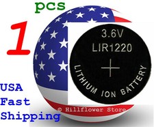 1 piece LIR1220 1220 TT Bulk 3.6V Rechargeable Heavy Duty Lithium Battery