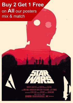 Star Wars Kunst Poster Druck A5 A4 A3 A2 A1 A0