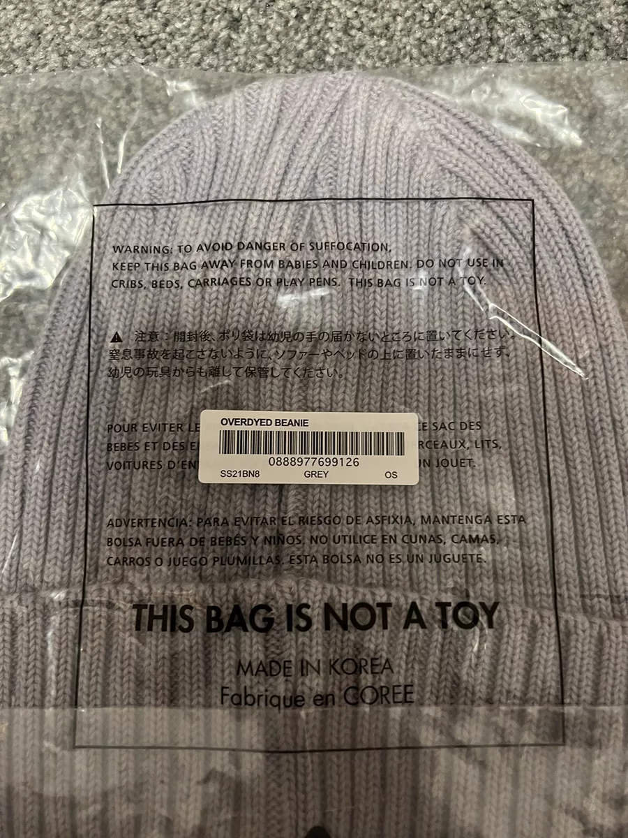 supreme overdyed beanie gray | eBay