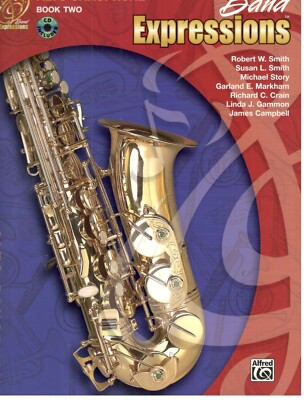 BAND EXPRESSIONS MUSIC BOOK/CD LEVEL 2 FOR FLUTE BRAND NEW ON SALE RARE BOOK TWO