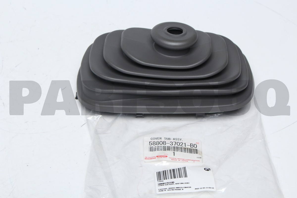 5880837021B0 Genuine Toyota COVER SUB-ASSY, SHIFTING HOLE