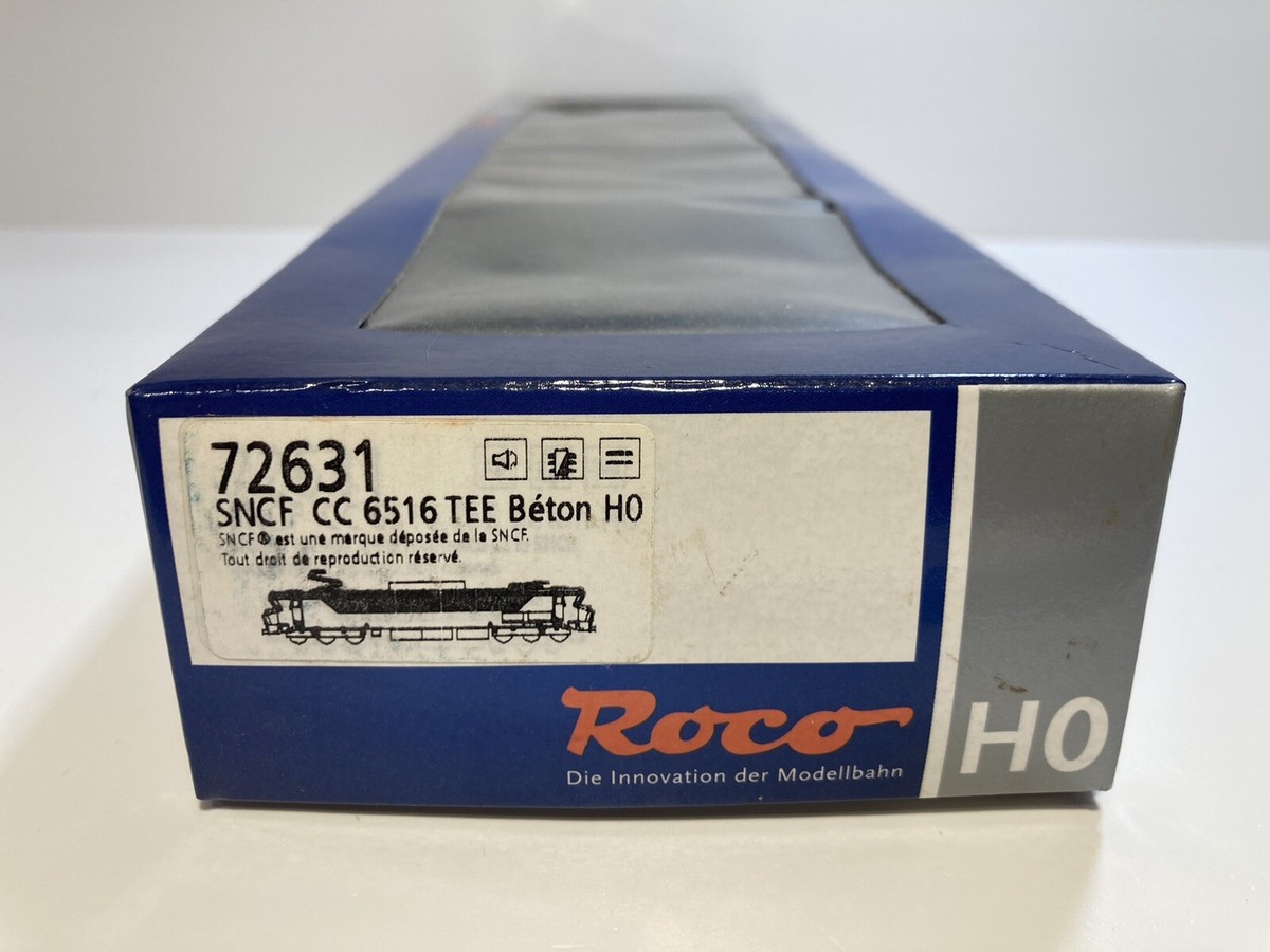 Locomotive électrique CC6519 TEE SNCF - R72632 - Roco - Materiel moteur