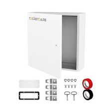 Outdoor Electrical Junction Box, 24x 24 x 8' ' NEMA 4X Enclosure Box, Wall Mo...