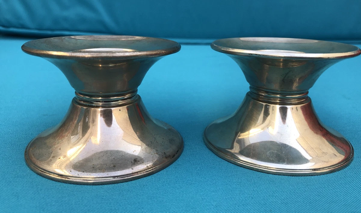 Gorham sterling silver candlesticks best sale prices