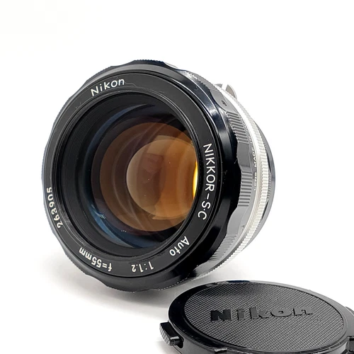 [Near MINT ] Nikon Nikkor S.C Auto 55mm f/1.2 Non Ai MF Standard Lens from JAPAN