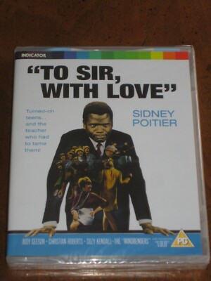 TO SIR, WITH LOVE: Indicator Limited Edition (1967)(Blu-Ray) SIDNEY POITIER~NEW!