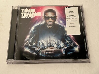TINIE TEMPAH rare DISC-OVERY full album 13 track CD promo US 2011 rap hip hop