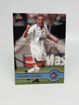 2020-21 Topps UEFA CL  The Lost Rookie  Card ROBERTO CARLOS / Real Madrid RC