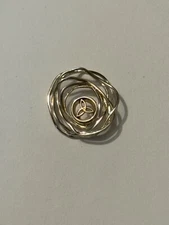 Sterling Silver Celtic Cradle of Life 10K Gold Trinity Knot Pendant Keith Jack