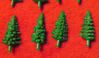 American Flyer, S Gauge, All Aboard, 12 Small Pine Trees in mint condition. — photo 5