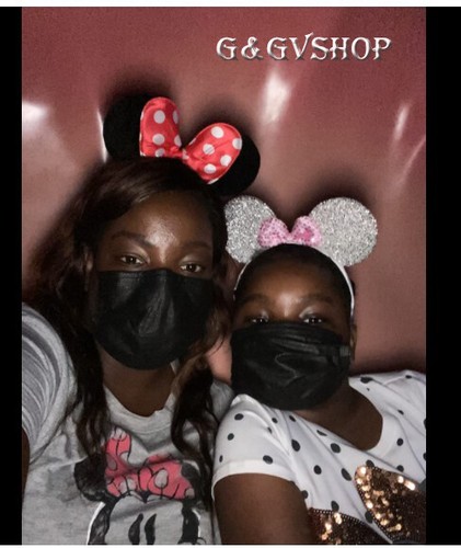 Minnie Mouse ears Red & Pink Bow-Mickey Mouse Ears Headbands adult/kid - Picture 5 of 10