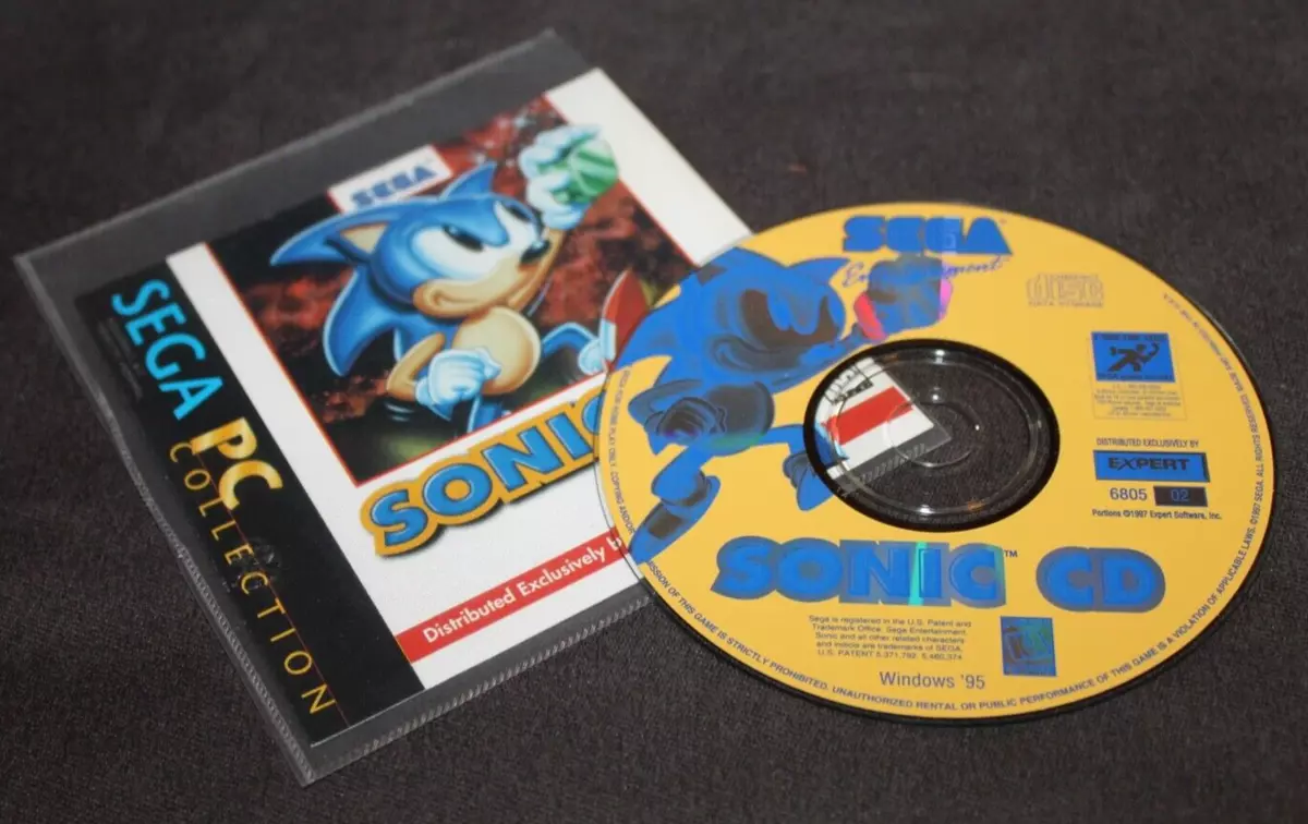 Vtg SEGA PC COLLECTION GAME Sonic CD eBay