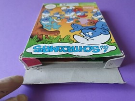 LES SCHTROUMPFS / Nintendo NES PAL B FAH / Infogrames + BOITIER PROTECTION