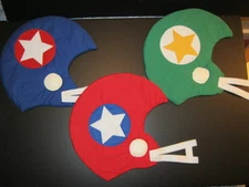 Vintage Soft Wall Hanging Football Helmet- New-Perfect for Football Fans!!!