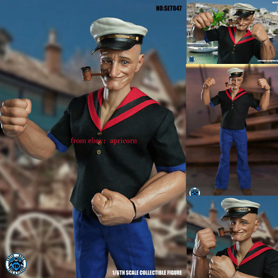 Super Duck SET047 Popeye the Sailor 1/6 Action Figure Collectibles