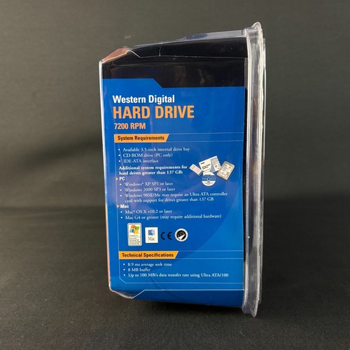 OPEN BOX Vintage Western Digital HDD WD800JB Caviar 80GB 7200RPM ATA/100 - Picture 2 of 5