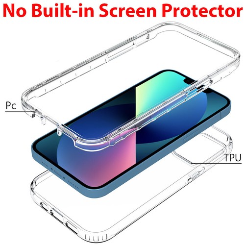 Funda transparente para teléfono resistente a prueba de golpes a prueba de golpes para iPhone 13 Mini 13 Pro 13 Pro - Imagen 4 de 16
