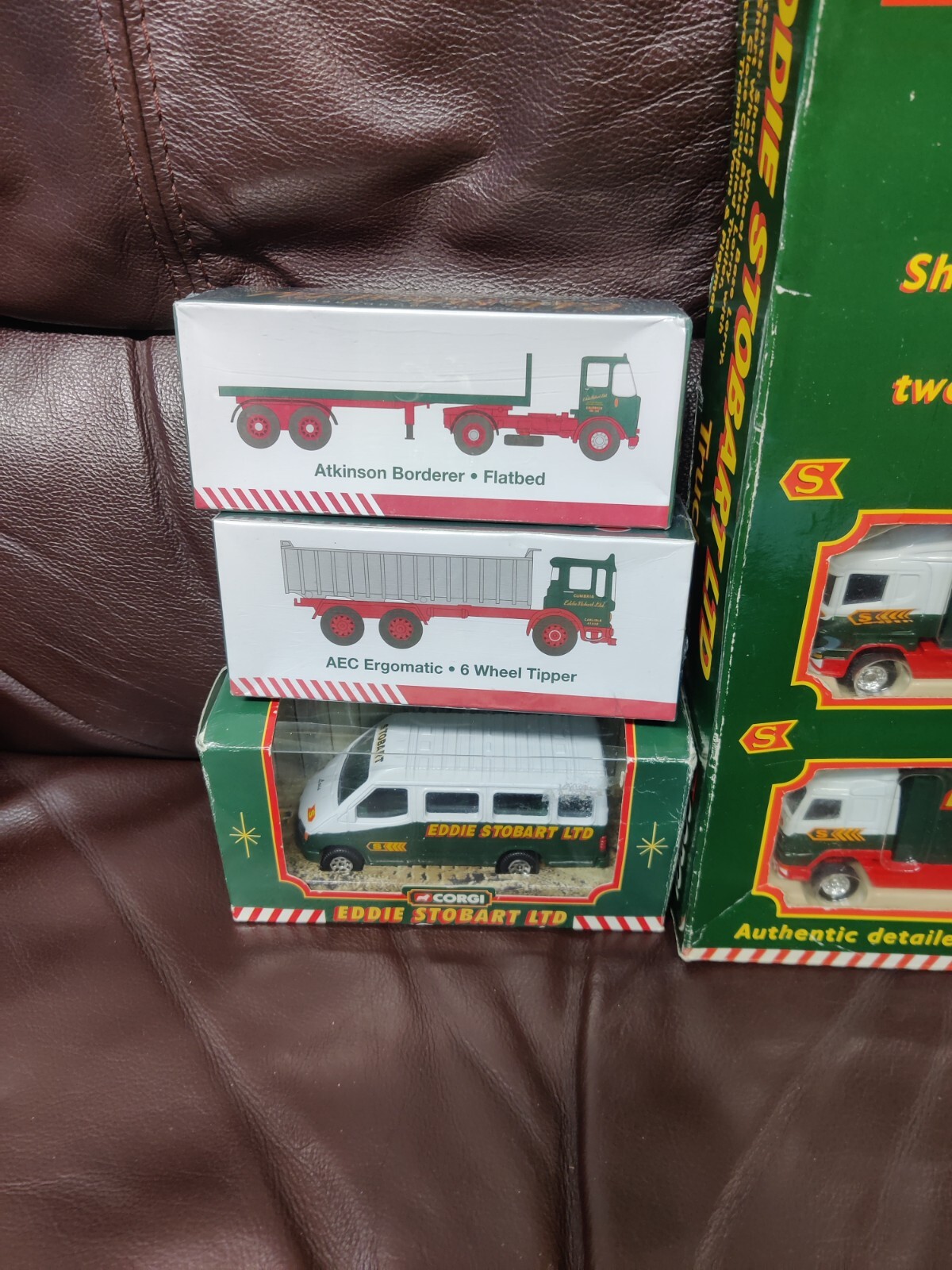 Bunch of Eddie Stobart toy trucks inc set w/Playmat eBay