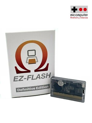 Flash-Kartusche EZ Omega Definitive Edition DE NUEVO für Game Boy Advance