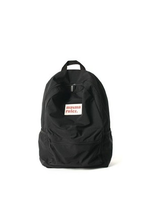 [Masmarulez] Korean Daily Backpack Unisex, Waterproof, Lightweight Black