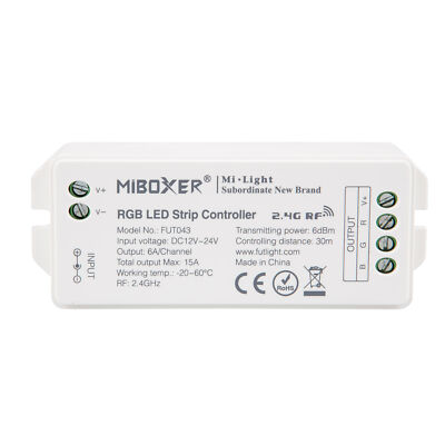 2.4G Funk LED Controller FUT043 RGB 12-24V 3 Kanal