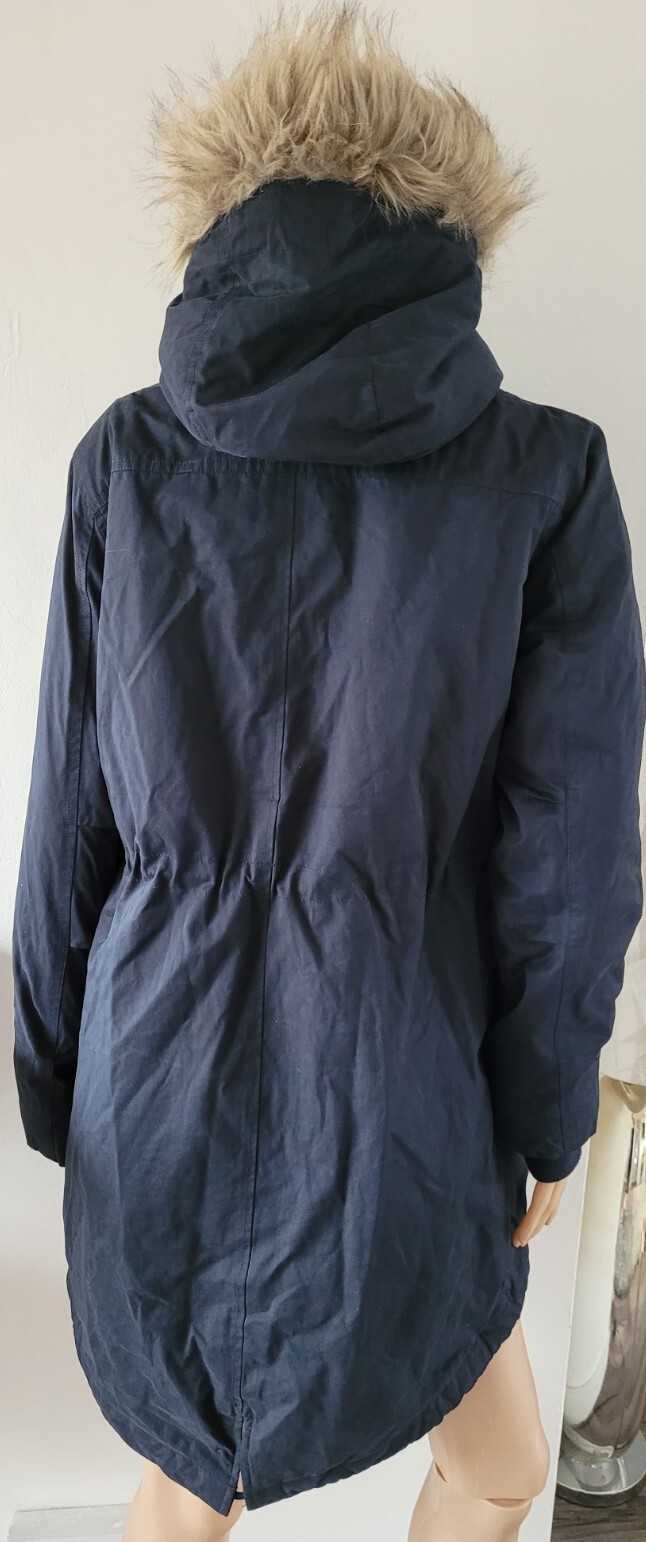 FATFACE Women's Judy Parka Jacket Coat Navy Size uk… Gem