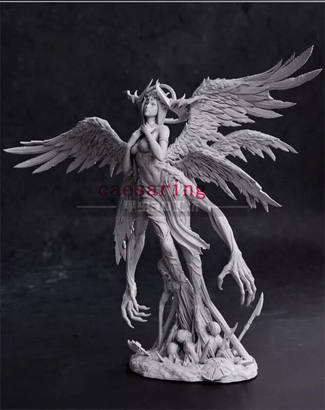 Azazel Angel 3D Printing Unpainted Figure Model GK Blank Kit