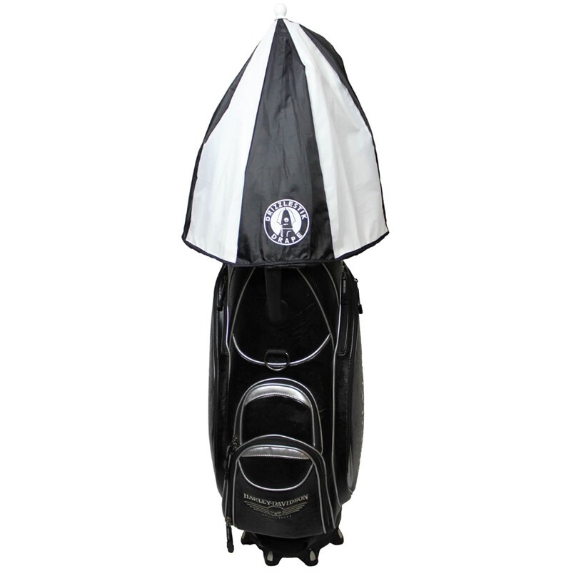 DrizzleStik DRAPE Golf Bag Umbrella Club Rain Cover Canopy Drizzle Stick eBay