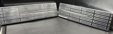 1961 1962 6162 Lincoln Continental Trunk Tail Panel Trim Inserts Spears