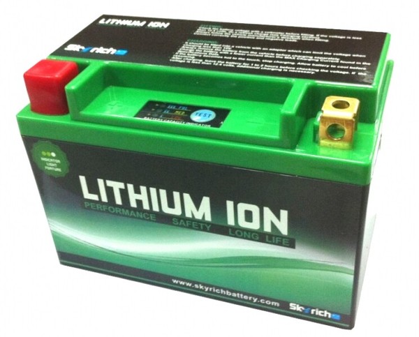 Batterie Lithium Skyrich YB9-B Aprilia Habana 125 1999 2000 2001 2002-image