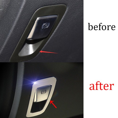 For Mercedes-Benz GLC 2016-2021 Silver Aluminum P Gear Button Frame Trim 1PCS - Bild 9 von 9