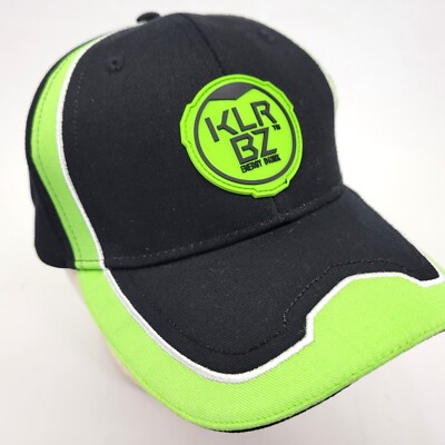 Killer Buzz Hat Cap Energy Drink KLR BZ Adjustable Black Green