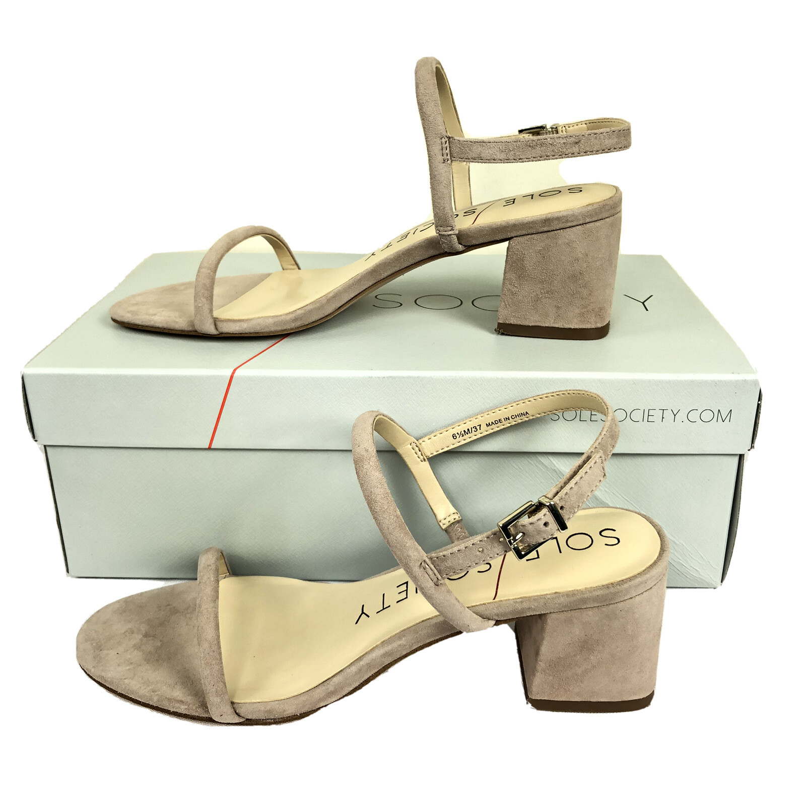 dusty rose block heels