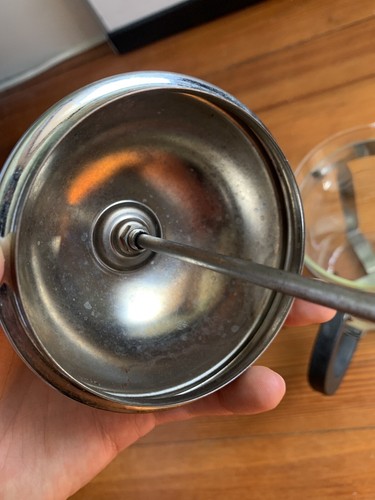 BONJOUR GLASS & STAINLESS STEEL 3-CUP COFFEE FRENCH PRESS - Picture 8 of 9