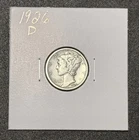 1926 D Mercury Dime  VF+ 10 Cent Low Mintage
