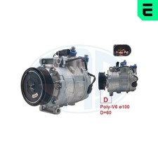 ERA Kompressor Klimaanlage 670008 12V für AUDI A4 B7 8EC Avant 8ED B8 8K2 8K5 B6