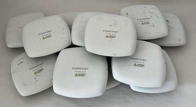 9x FORTINET FortiAP 421E Wireless Access Point (FAP-421E) 2xLAN/POE
