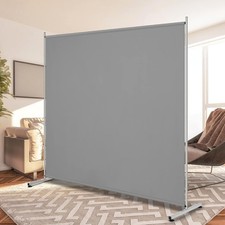 Single Large Panel Room Divider Privacy Screen for Office Partition Separators