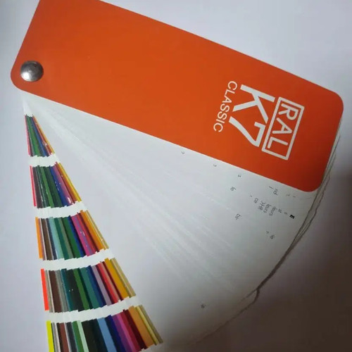 JPMA Standard Paint Color Chart - K7 Color Chart