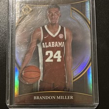 Bowman Invicta 2023 BI-14 Brandon Miller Alabama Crimson Tide Basketball