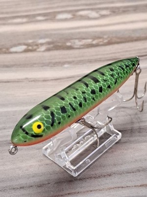Heddon Zara Spook Old Topwater Lure Vintage Angelköder