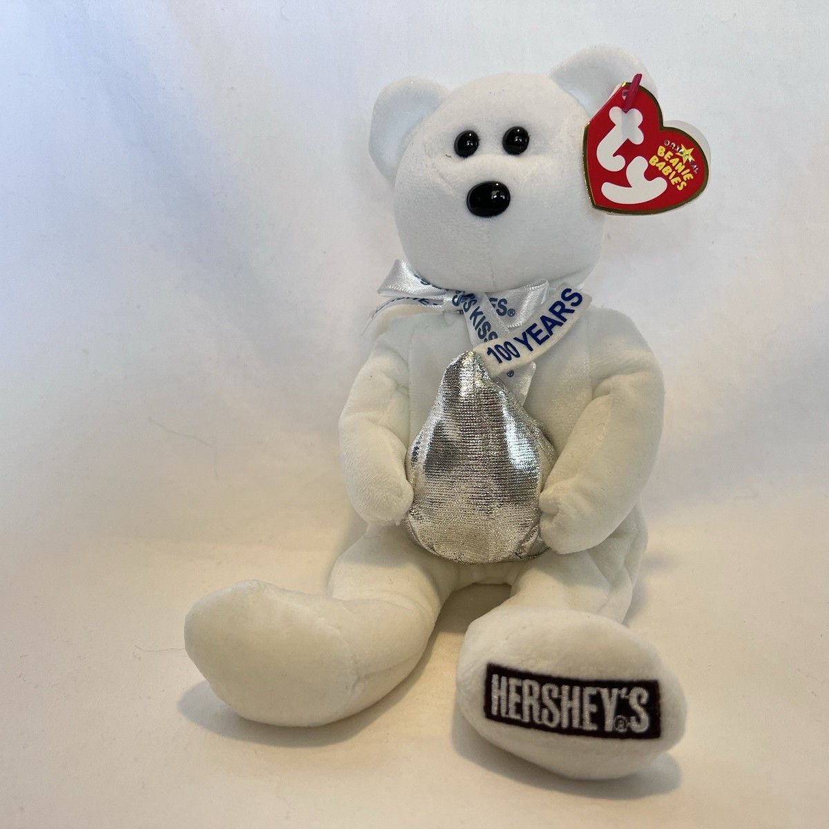 Ty Beanie Baby HUGSY Hershey Kisses Bear Walgreen's Exclusive