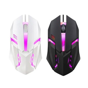 Sports électroniques USB Souris de jeux par fil 5000DPI Optique LED Ordinateur portable coloré à souris filaires