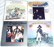 Ray Stevens - Lot of 4 LP's: Shriner's, Gitarzan, One More Last Change, He Think